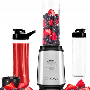 4 in 1 Standmixer ZEEGMA VITAMINE Smoothie Maker Mixer Blender Kaffeemühle 1050W
