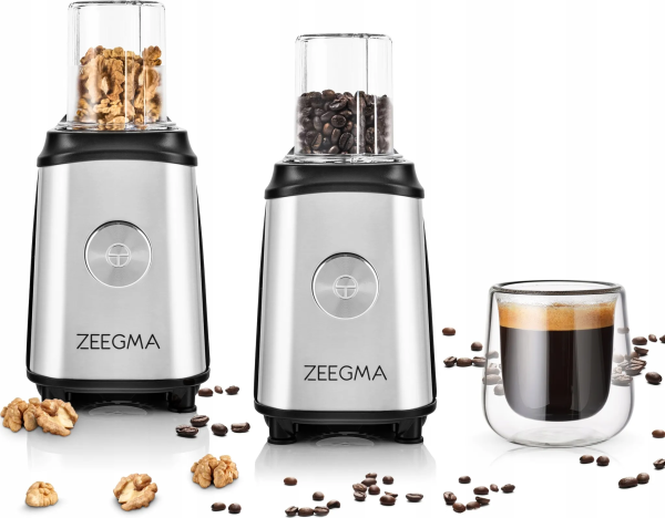 4 in 1 Standmixer ZEEGMA VITAMINE Smoothie Maker Mixer Blender Kaffeemühle 1050W – Bild 5