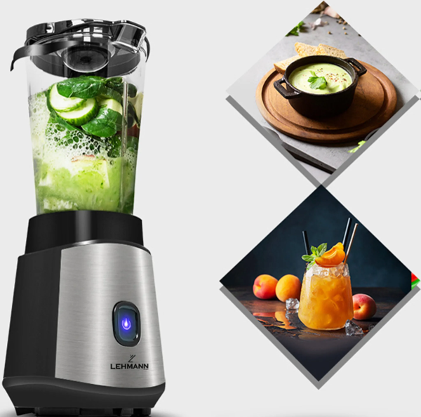 LEHMANN Standmixer Smoothie Maker Mixer 1000ml – Bild 3