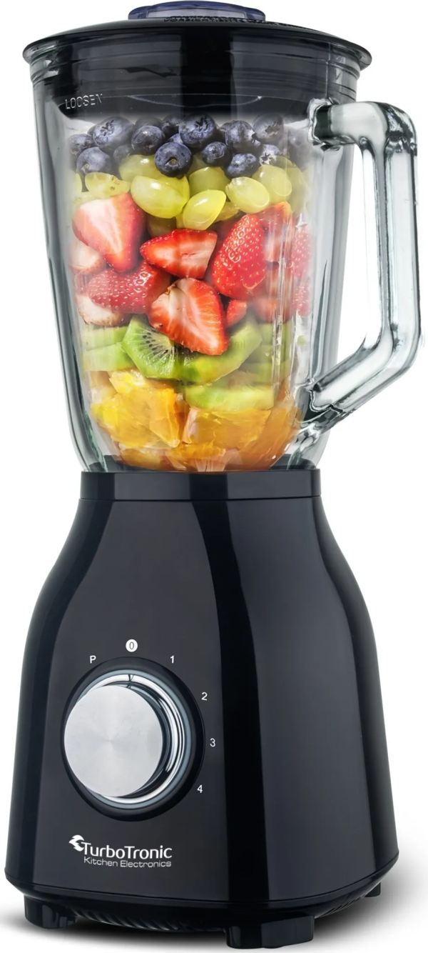 TurboTronic Standmixer - BG6 - 1400 Watt mit 1,5L Glasbehälter – Bild 2