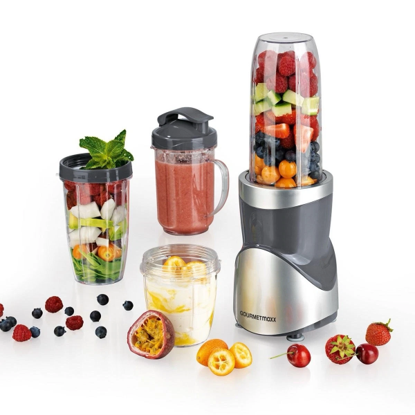 GOURMETmaxx Smoothie Maker Nutrion Mixer Standmixer 7 Funktionen Smoothie Mixer – Bild 2